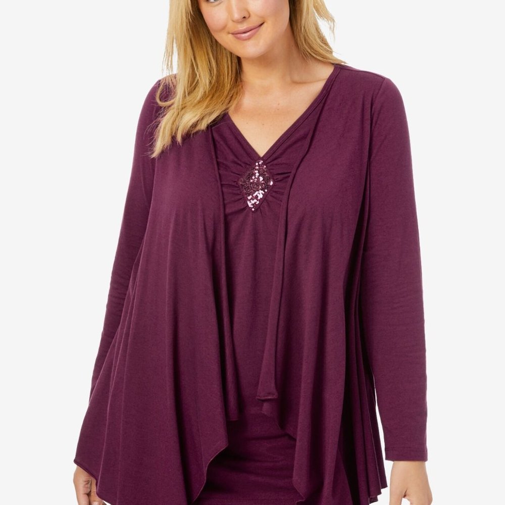 women Within plus size top fancy or casual